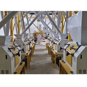 Tùy chỉnh được thiết kế 36 tấn mỗi ngày ngô & bột mì Máy phay với động cơ như thành phần cốt lõi & tích hợp hệ thống đóng gói - Product Image 1