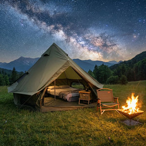 Carpa Yurt para las Cuatro Estaciones MQ MBG Verano 2026, Tela Oxford, Protección Solar y contra la Lluvia, Resistente al Viento, Retención de Calor, Fácil Almacenamiento - Product Image 4