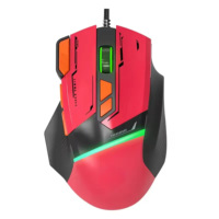 Ratón para juegos USB con cable de 7200 Dpi de alta calidad con 8 teclas RGB para jugadores