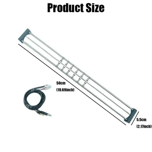 Accesorios para Modelos de Trenes a <span class=keywords><strong>Escala</strong></span> <span class=keywords><strong>N</strong></span> 1/160, Pista de Prueba de Rodamientos para Trenes de 50 cm con 6 Rodillos / Módulo de Rodillo Único - Product Image 4