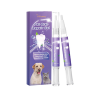 Stylo de nettoyage dentaire multifonctionnel pour animaux de compagnie en coton écologique Carbawl, pour chiens et chats - Éliminateur de tartre et de plaque, haleine fraîche, élimination des taches