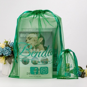 شعار مخصص الرباط الأخضر الحقيبة الكتب شبكة التعبئة والتغليف - Product Image 1