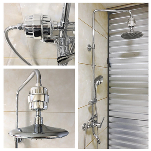 calidad de <span class=keywords><strong>15</strong></span> etapas agua Filtro de ducha universal cloro eliminar filtros con carbono KDF filtro de cartucho de repuesto - Product Image 6
