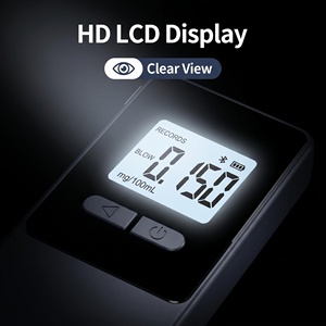 Alcoholímetro Digital LCD con Certificación CE, RoHS y FCC, Alkotester AT808 de Uso Profesional, Precisión de 0.050% BAC - Product Image 2