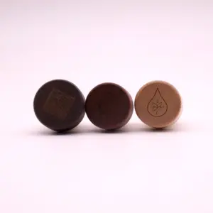 Bouchon bouchon en bois <span class=keywords><strong>de</strong></span> haute qualité, pour lettrage, 12 pièces, meilleur <span class=keywords><strong>prix</strong></span> - Product Image 2