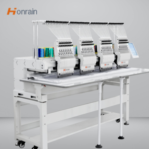 Máquina de Bordar Computarizada de Cuatro Cabezas de Nuevo Diseño, Máquina de Bordar Plana Automática de 4 Cabezas y 12 Agujas - Product Image 1