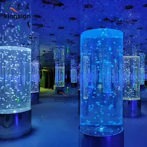 Bán sỉ phụ kiện hồ cá bong bóng ống-Chất Lượng Cao Đúc Trong Suốt Oceanarium PMMA Aquariums Ống Acrylic Cho Bể Cá Tấm Acrylic