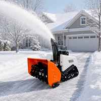 Souffleuse à neige tout-terrain hybride certifiée EPA de 15 CV avec télécommande, largeur de 100 cm, pour le déneigement commercial