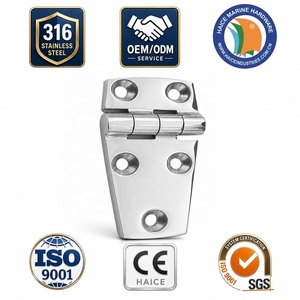 Charnière de <span class=keywords><strong>porte</strong></span> marine en acier inoxydable 316, 38x56mm (1-1/2 X 2-1/4 pouces), charnières de pont, <span class=keywords><strong>accessoires</strong></span> de quincaillerie pour <span class=keywords><strong>bateau</strong></span>, kayak, yacht - Product Image 1