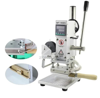 Imprimante d'étiquettes dorées, machine à estamper à chaud, presse thermique pour autocollants holographiques de haute qualité