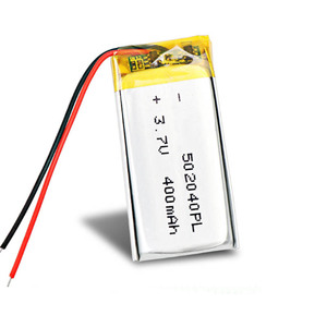 Custom 502040 <span class=keywords><strong>400mah</strong></span> 600mah 3.7v Lithium Polymer <span class=keywords><strong>Battery</strong></span> Lithium <span class=keywords><strong>Ion</strong></span> Cells Rechargeable Batteries Lipo Batteries - Product Image 5