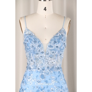 Chất Lượng Cao Nàng Tiên Cá Handmade Buổi Tối Ăn Mặc Cho Phụ Nữ Mới Cô Dâu Nước Giải Pháp Đầy Đủ Sequin Thêu Cưới Bữa Ăn Tối Hiện Đại - Product Image 4