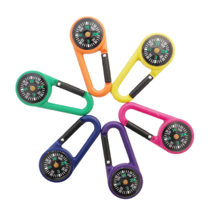 Brújula <span class=keywords><strong>de</strong></span> <span class=keywords><strong>escalada</strong></span> al aire libre mosquetón auto bloqueo mosquetón Clip gancho llavero para viaje <span class=keywords><strong>de</strong></span> senderismo - Product Image 3