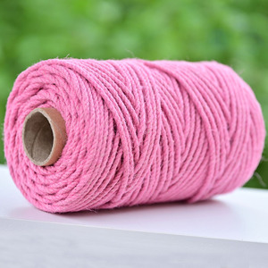 Corde ronde colorée de 4,5 mm, bricolage, tissage artisanal, vase, cadre d'escalade pour chat, griffoir, reliure décorative, fabriqué en Chine, modèle 8 - Product Image 6