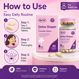 OKTW - Tabletas de Fibra para Limpieza Corporal, Fórmula Vegana, Etiqueta Privada de Nutrición, Disponibilidad Inmediata, Suministro de Fábrica - Product Image 5