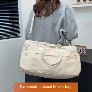 Borse da Viaggio <span class=keywords><strong>Oxford</strong></span> Impermeabili per Donne con Scomparto per Scarpe, Separazione Asciutto/Bagnato, Borse a Tracolla per Yoga, Sport e Fitness - Product Image 2