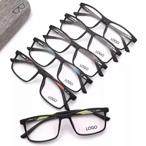 Sports Photocromic Anti Blue Light Blacking Glasses Optical Frame Retro Spring Hinge Eyeglasses Glasses Frames For Women Men
