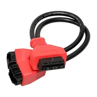 Cable Adaptador OBD2 SGW para Chrysler/FIAT/ALFA ROMEO, Compatible con X431 para Dz OLIVER, Color Rojo/Negro