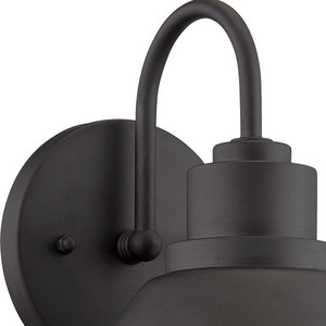 Luce da parete moderna nera opaca con luce da parete calda bianca CCT 12W IP65 da esterno in alluminio per giardino fonte E27 - Product Image 5