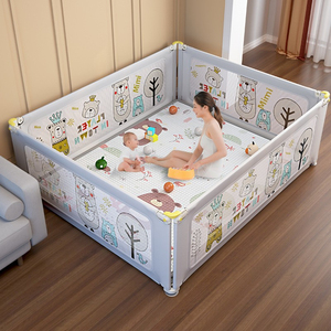 Nuevo Parque de Juegos Plegable para Bebés con Tobogán y Piscina de Pelotas para Niños Pequeños - Parque de Juegos Interior Seguro para el Hogar - Product Image 1