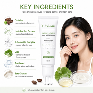 Suero Scalpy Root Boost para Cabello Fino, Reparación <span class=keywords><strong>de</strong></span> la Barrera del Cuero Cabelludo con Probióticos, Cafeína y Cica, para Engrosar y Dar Densidad al Cabello - Product Image 4