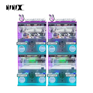 Amusement Equipment Coin Operated Prize <b>Claw</b> <b>Machine</b> Toy 4 Players <b>Claw</b> <b>Machine</b> Mini Toy Crane <b>Claw</b> <b>Game</b> Prize Vending <b>Machine</b> - Product Image 2