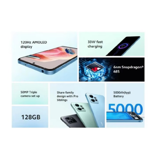 2023 téléphone portable d'origine débloqué marque 99 nouveau téléphone pour Redmi Note <span class=keywords><strong>12</strong></span> - Product Image 6