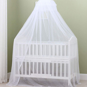 High Quality <strong>Crib</strong> Baby Bed <strong>Round</strong> Canopy Mosquito Netting and Baby Bedding Mosquito Curtain - Product Image 2