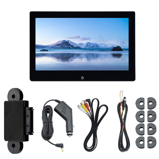 10.1 Inch IPS Touch Screen Android Car DVD Player with FM Transmitter Universal Rear Seat Entertainment System 1 Year Warranty