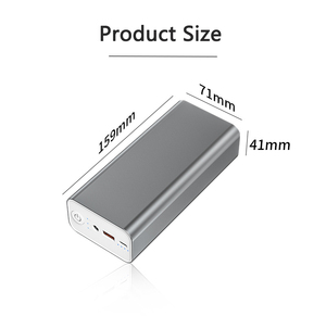 Power Bank PD 65W ชาร์จเร็<span class=keywords><strong>ว</strong></span>,โลโก้30000MAh ชาร์จเร็<span class=keywords><strong>ว</strong></span> Powerbank สำหรับ iPhone Huawei Xiaomi Samsung แล็ปท็อป Powerbank พร้อมเอาต์พุต76W - Product Image 6