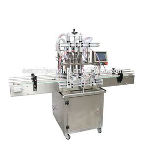 Remplisseuse de liquide automatique, 4 buses, Machine de remplissage pour bouteilles de jus, boissons - Product Image 2
