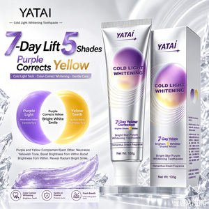 Dentifrice Blanchissant Correcteur de Couleur Marque Blanche 7 Jours Lift 5 Nuances Faible Abrasion Élimination des Taches Profondes Soin Buccal Quotidien - Product Image 2