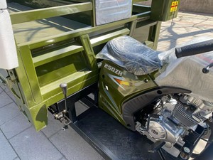 Triciclo Motorizado de Carga de 350cc con Enfriamiento por Agua y Volquete Hidráulico, Motocicleta de Tres Ruedas de Servicio Pesado para Minería y Agricultura - Product Image 5