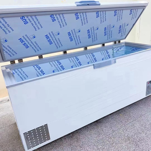 Petit congélateur domestique -65 degrés, basse température, profond, 218L, réfrigérateur horizontal ULT DW-65W218, congélateur à poisson, réfrigérateur - Product Image 6