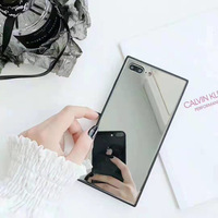 Coque de téléphone portable argent miroir de maquillage de luxe pour Iphone 13 XS Max 16 XS XR 15 14