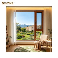 Ventana Corredera de Aluminio Antioxidante Sin Malla para Balcón Exterior
