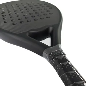 Manufacturer Customized Design 3K 12K 18K Carbon Fiber Glass Fiber Padel Racket
