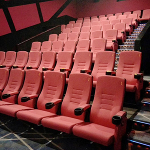 ที่นั่งเดี่ยวซ้อนได้พร้อมถาดชาเฟอร์นิเจอร์โรงภาพยนตร์ <span class=keywords><strong>svip</strong></span> หรูหราระดับไฮเอนด์แบบปรับแต่งได้ - Product Image 1