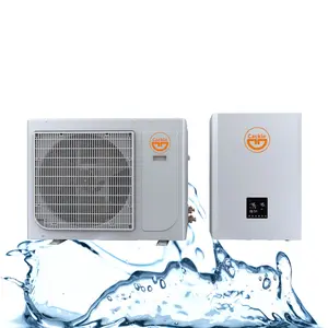 Eropa Jerman Polandia Kosto-25c Split Heatpump Pompa Ciepla Pompa Panas Pemanas Air Inverter Penuh Evi Pompa Panas 3 Fase