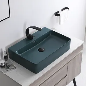 Di alta qualità unico sanitario table top lavabi bagno in ceramica bacino di arte