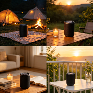 Altavoz Portátil Bluetooth de Tela con Radio <span class=keywords><strong>FM</strong></span>/TF/USB/TWS, Luz RGB, Woofer, Sonido Estéreo Potente y Bajos Superprofundos - Product Image 6