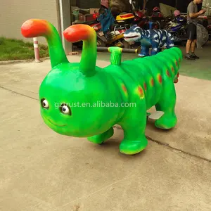 Animatronik Berjalan Hewan Mekanik Mainan Bermotor Dinosaurus Naik untuk Anak-anak