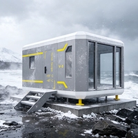 Capsule spatiale de luxe de conception OEM, aménagement et couleur personnalisés ODM pour le développement de projets de complexes hôteliers de prestige - Programme d'approvisionnement