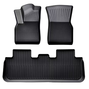 Alfombrilla Protectora para Piso de Auto de TPE Ecológica, de Alta Calidad, Antideslizante, Inodora y de Ajuste Personalizado para Model Y, etc. - Product Image 1