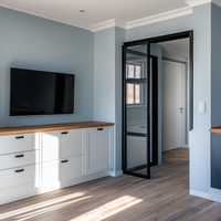 Casas Prefabricadas de Diseño de Lujo de 2 Pisos, Diseño Arquitectónico OEM/ODM, Villa Prefabricada con Estructura de Acero de Lujo, Nuevo Diseño de Vivienda Prefabricada