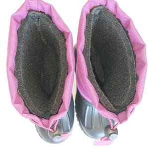 Di modo Leggero Bambini Stivali di <span class=keywords><strong>Lana</strong></span> del Rivestimento di Inverno Scarpe EVA Shell TPR Antiscivolo Patch Calzature Outdoor - Product Image 4