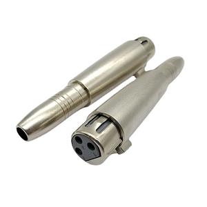 Adaptador de audio para micrófono CANNON, conector hembra de 6.5mm a conector hembra CANNON para micrófono - Product Image 3