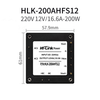 Convertisseur AC/DC demi-brique 200W HLK-200AHFS12 110V 220V vers 12V 24V 48V Module d'alimentation isolé HLK-200AHFS24 HLK-200AHFS48