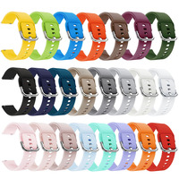 Correa de Reloj Deportiva de Silicona de 20mm 22mm para Samsung Galaxy Watch 4 Classic 44mm 40mm 46mm, Brazalete para Smartwatch, Correa para Gear S3 Active 2