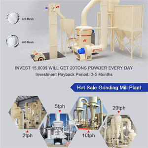 סין מפעל מחיר אבן שחיקה מכונת מחיר קטן מטחנות כרסום צמח אבן קמח שחיקה טחנת מכונה - Product Image 3